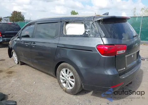 2017 Kia Sedona Lx из США, поврежденный, VIN KNDMB5C13H6267204